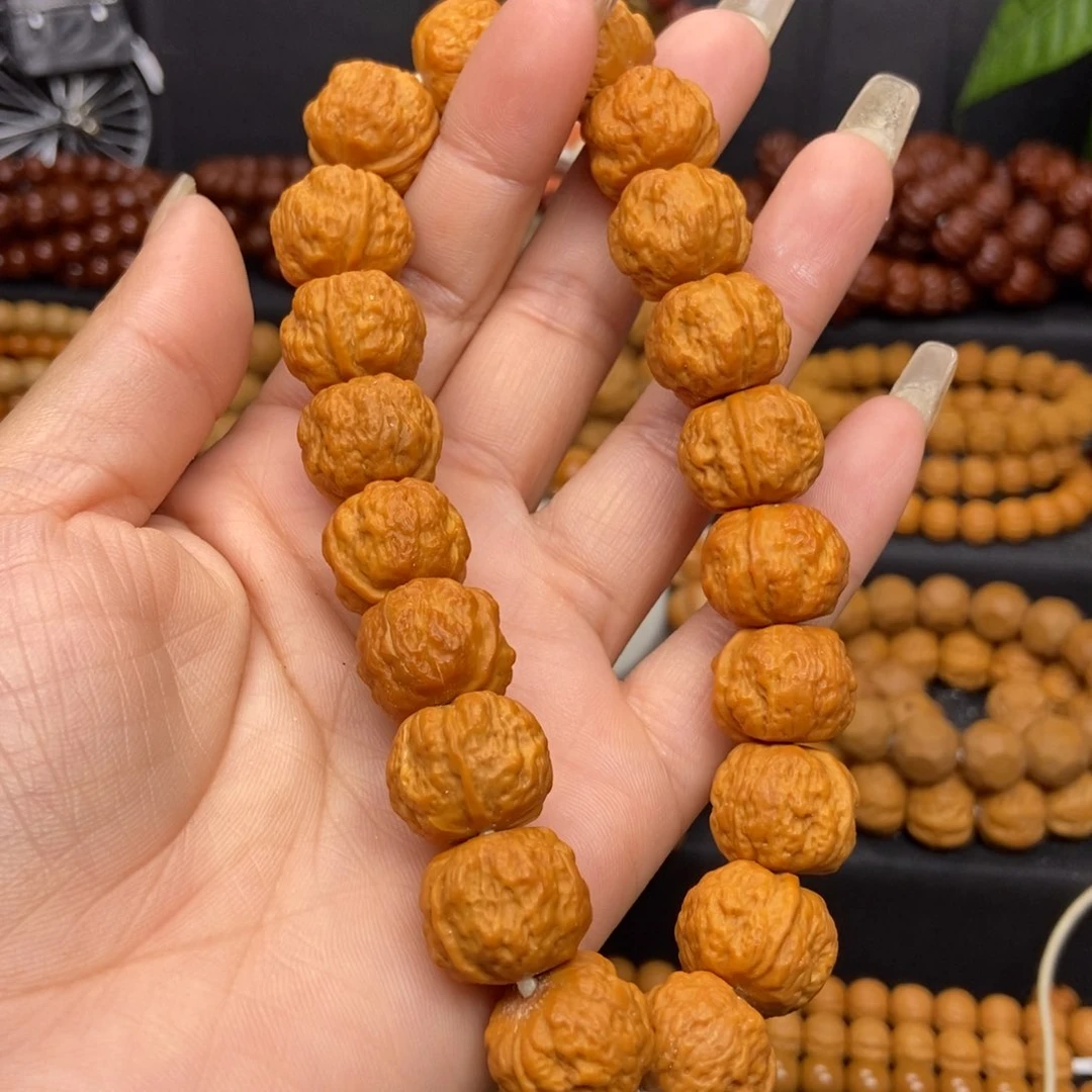 猴头核桃手串飞*蟾宗手串