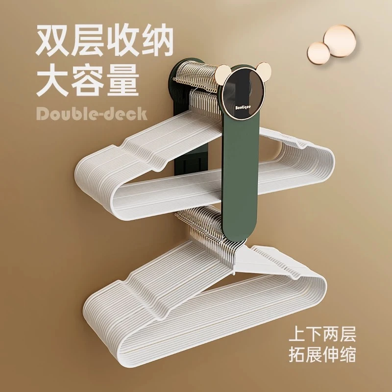 衣架收纳架一个 颜色随机