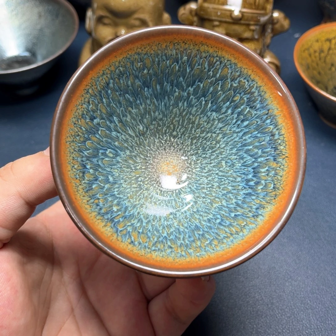 茶盏建盏手握泡茶主人杯