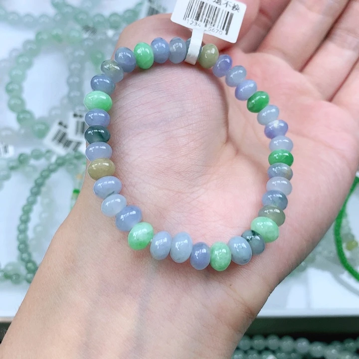 未镶嵌手链翡翠翡翠