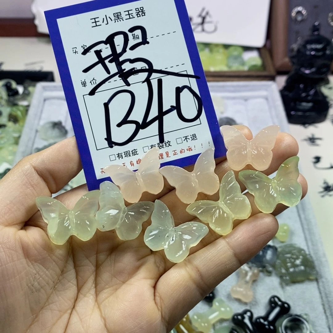 蛇纹石玉颈饰未镶嵌纯*