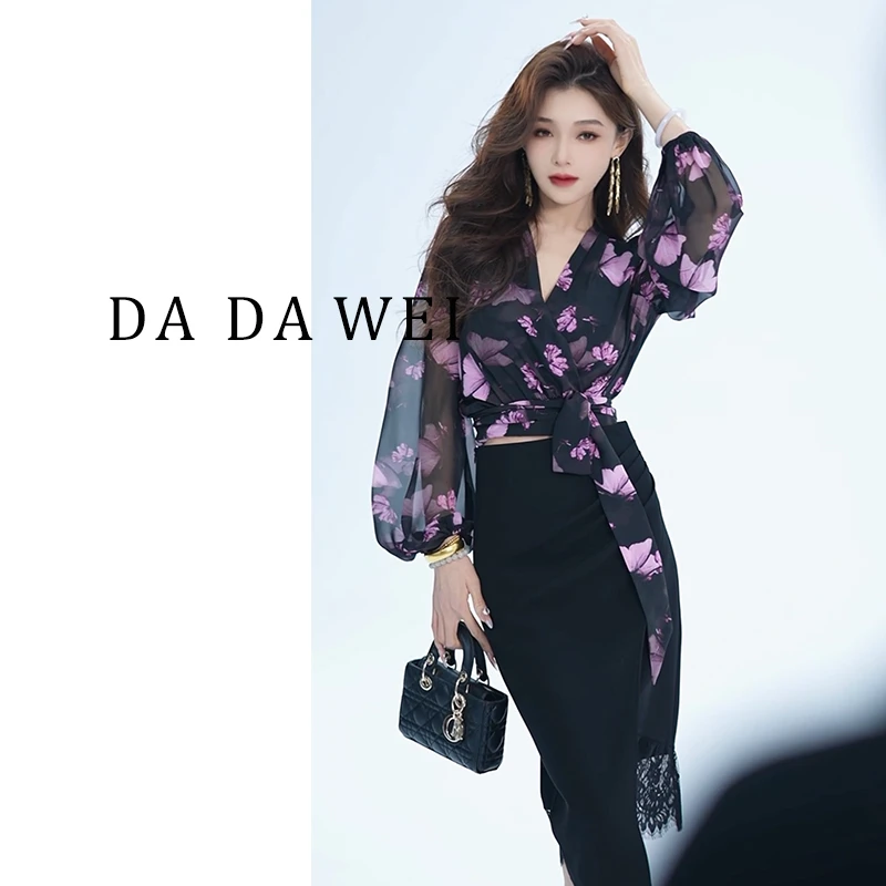 A呀大V【上新】2025早春女装爆款时尚气质衬衫-3E368