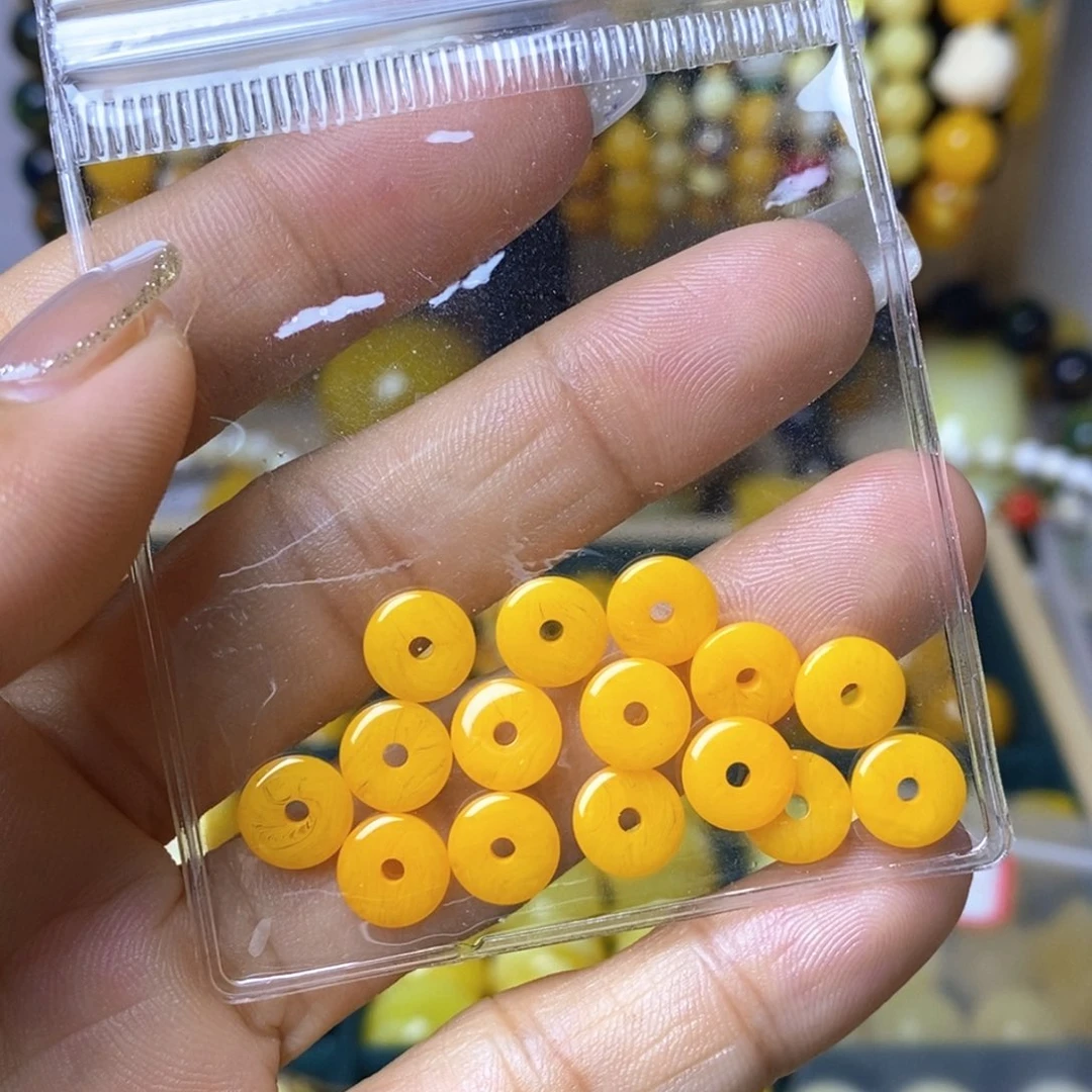 卡8鸡油黄垫片15颗