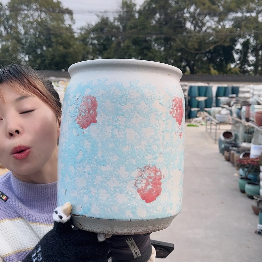 王嫂花盆1210-317高28口20