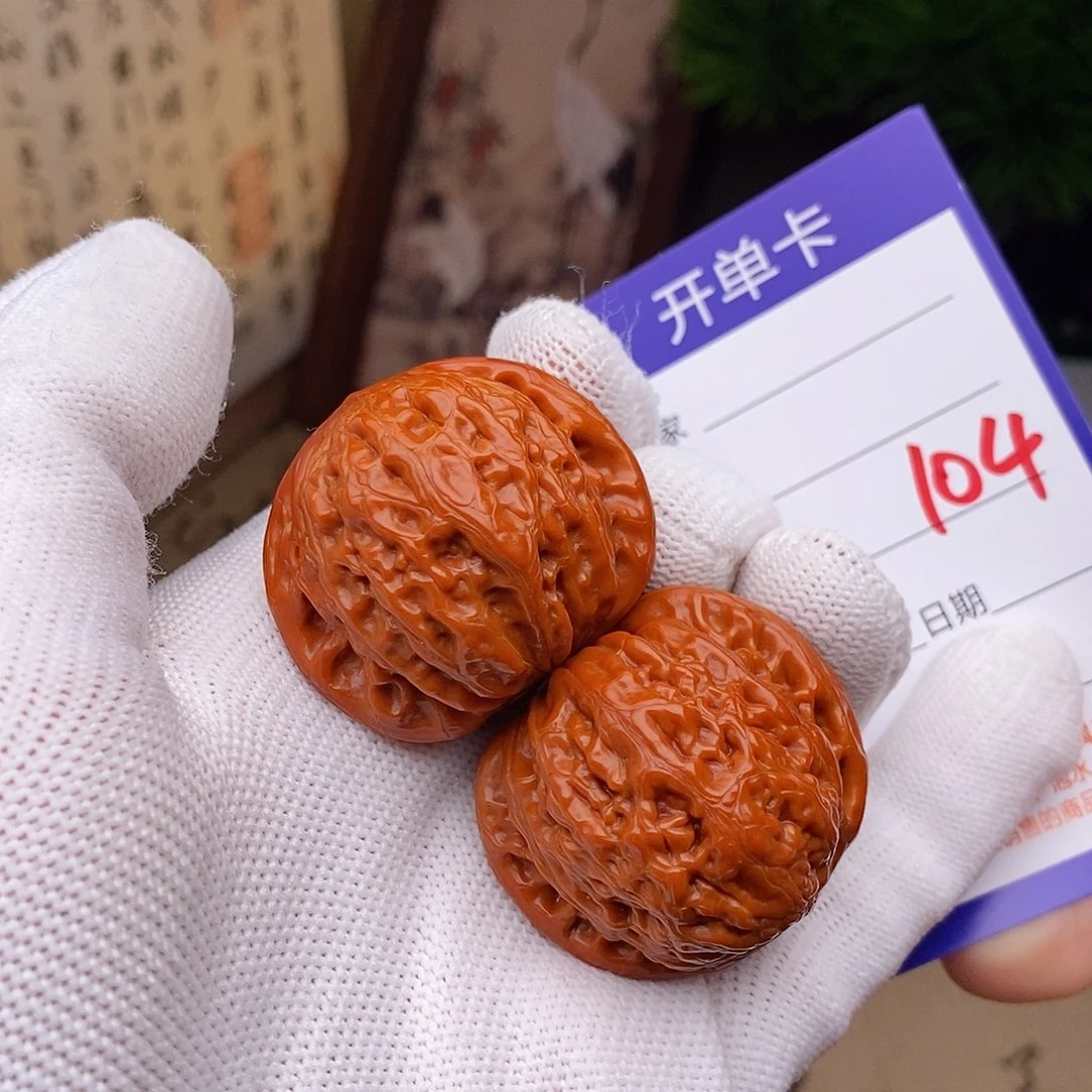 文玩核桃把件38铁锤104