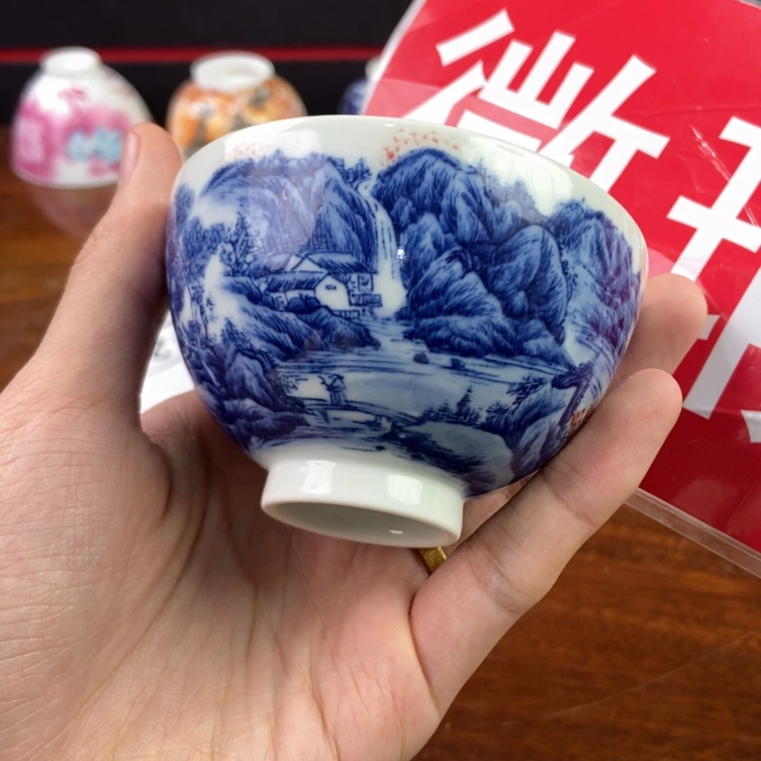 杯景德镇手绘陶瓷艺术