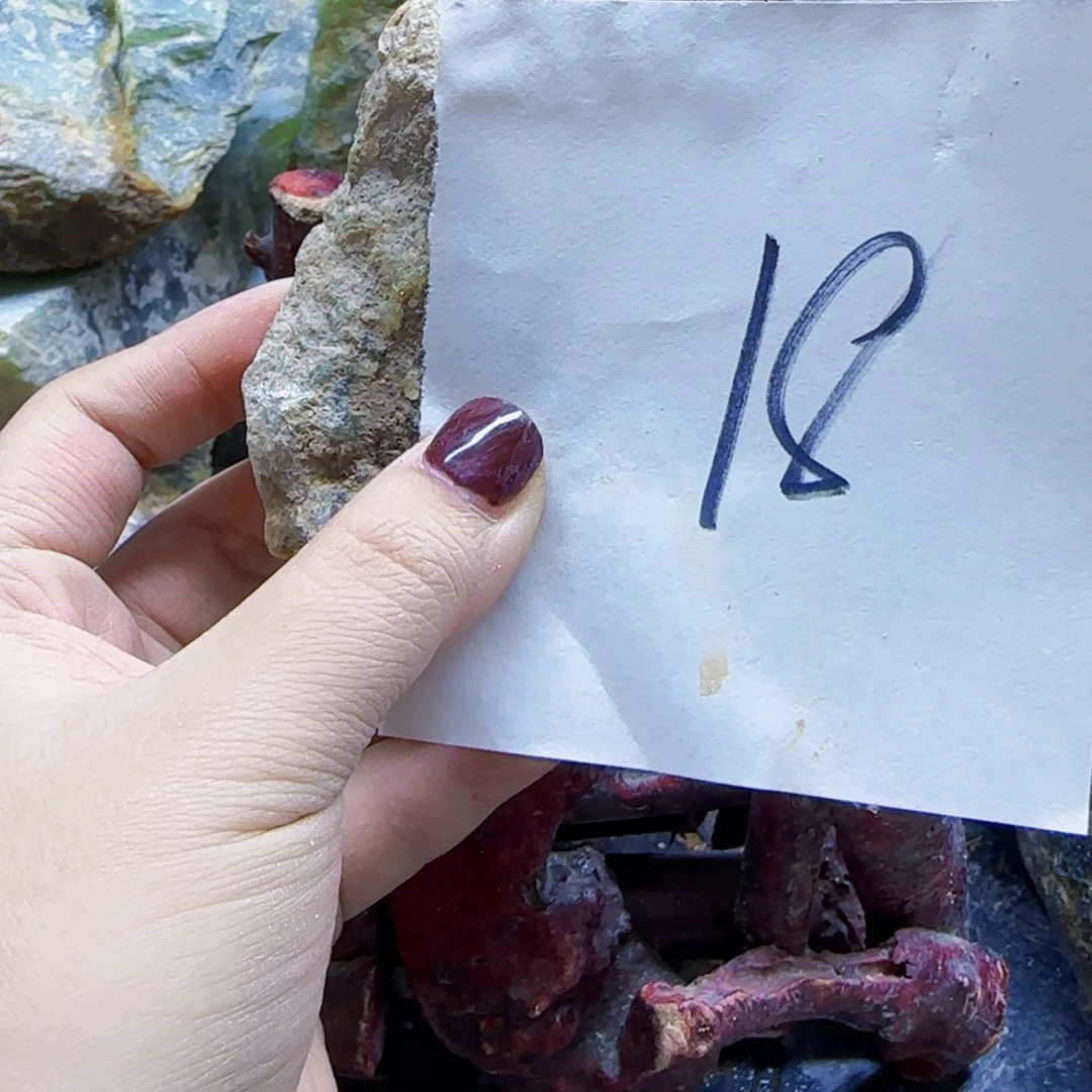 瞅***️蛇纹石玉未镶嵌原石