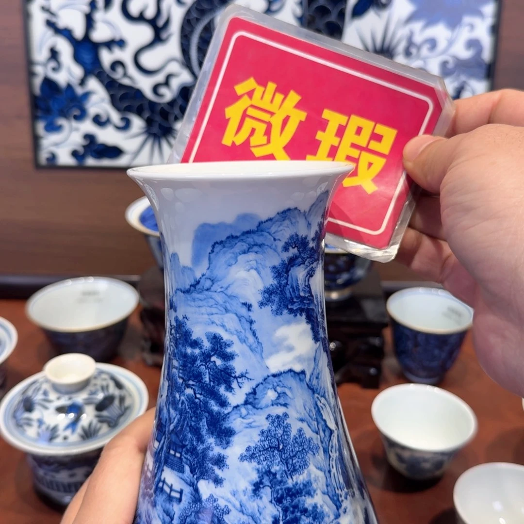 瓷器兰****院现代景德镇全手工全手绘茶器