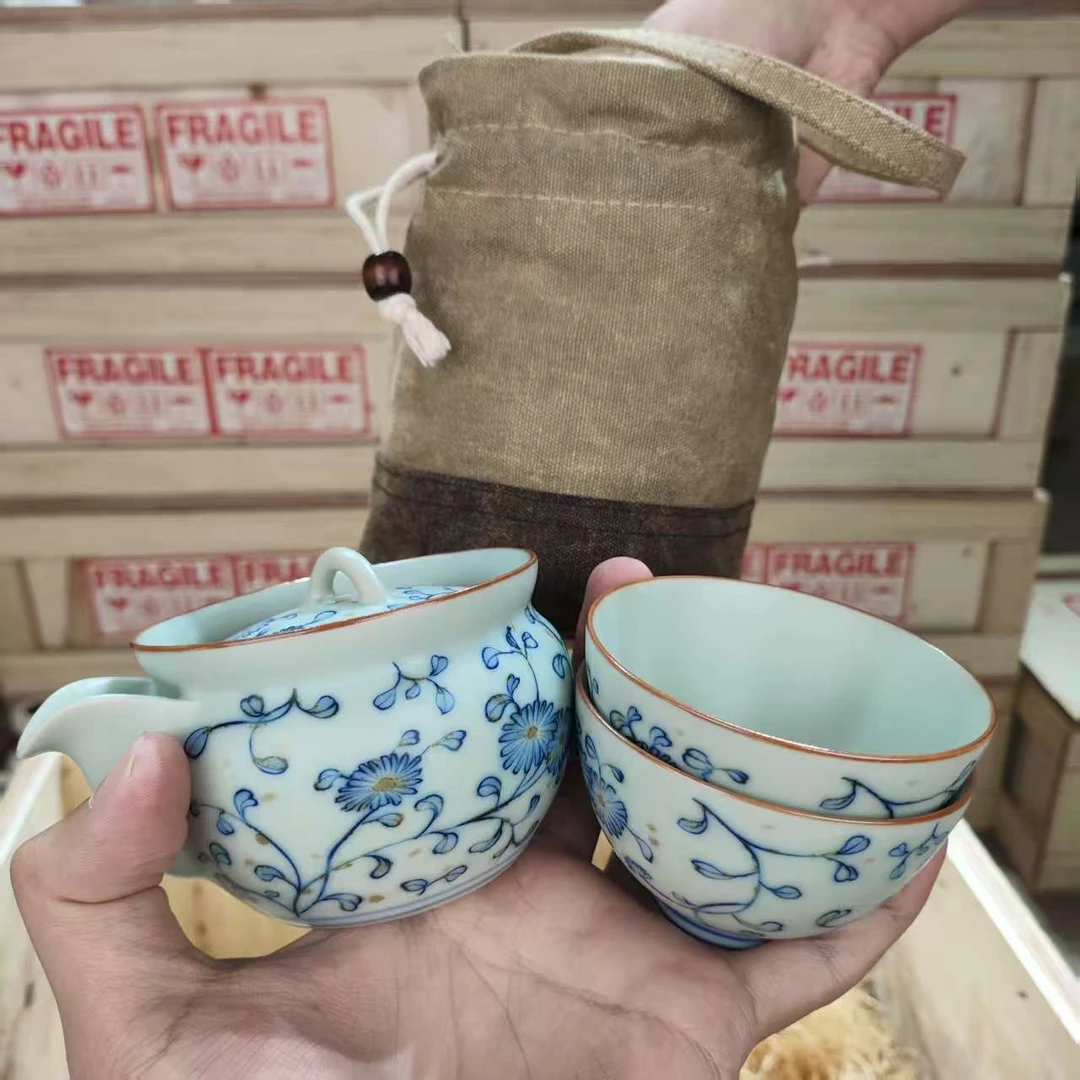 2店【闪购商品】亚青5号壶布袋旅行2913