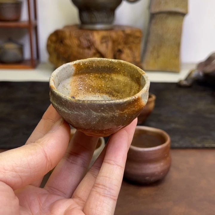 爱***己备前烧作品森风来