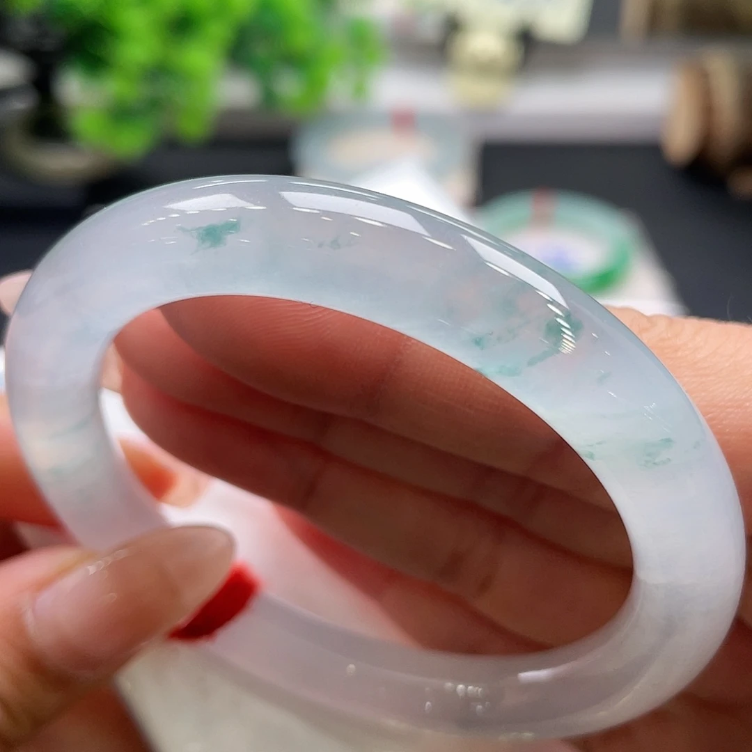 未镶嵌手镯翡翠70号53.5