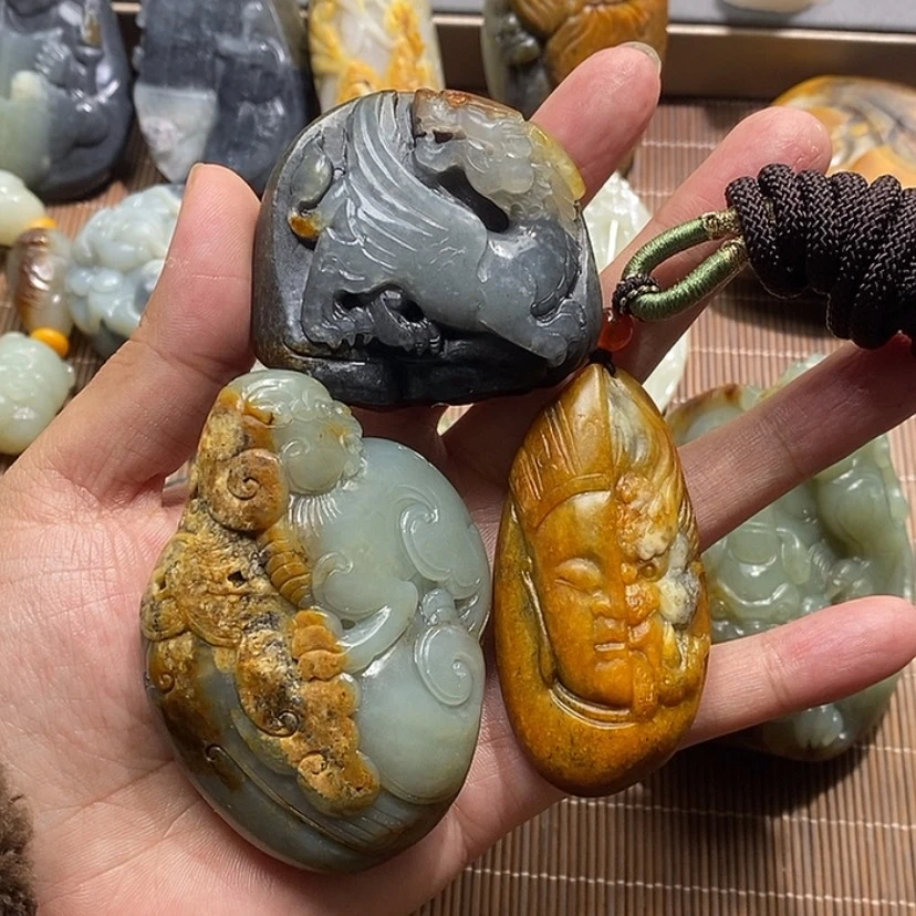 【闪购商品】和田玉把件未镶嵌丶****灬