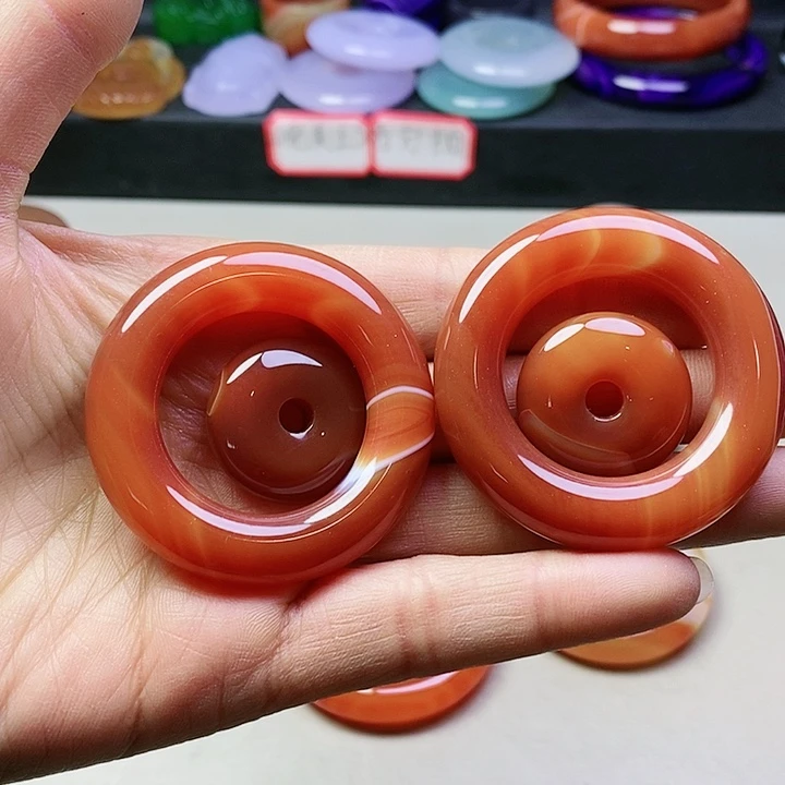 玛瑙/玉髓吊坠(不含链)未镶嵌夕****