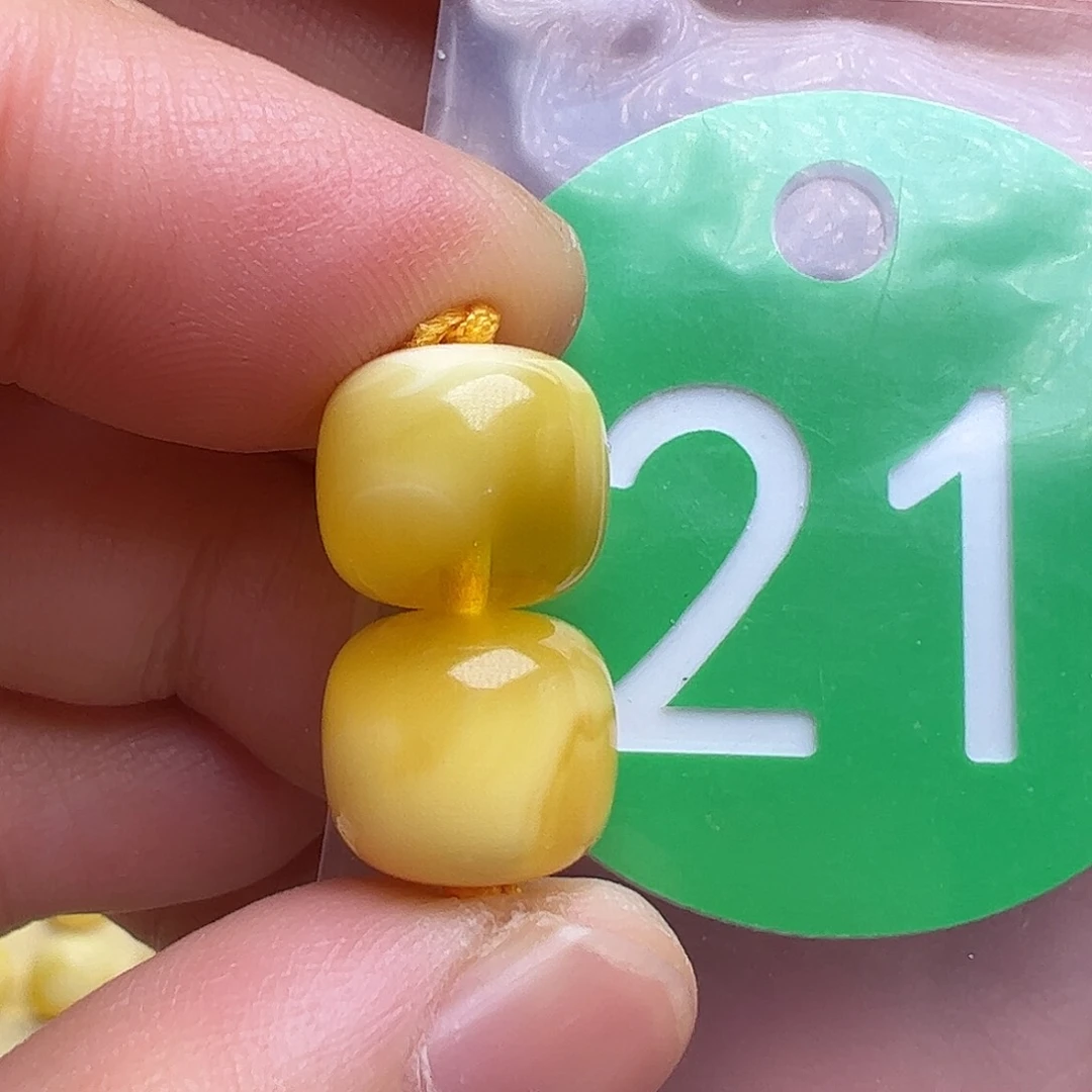 蜜蜡未镶嵌珠宝奇石10.5m m