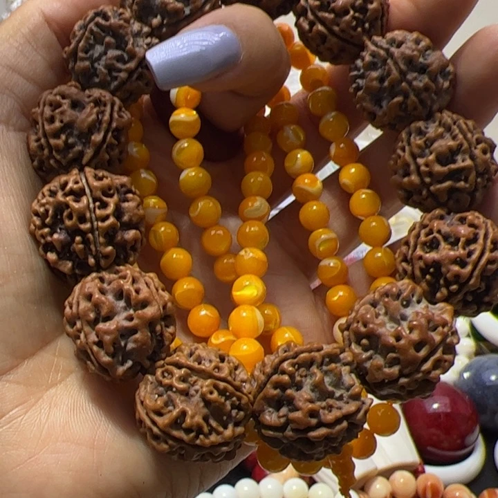 核桃手串/手链0.75/109金黄大白