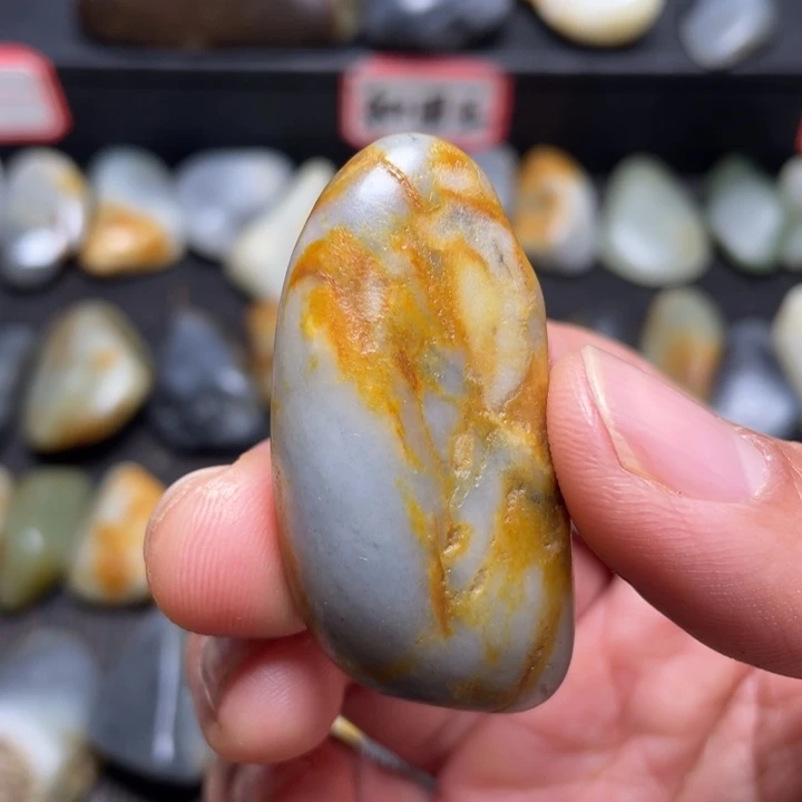 和田玉未镶嵌挂件51