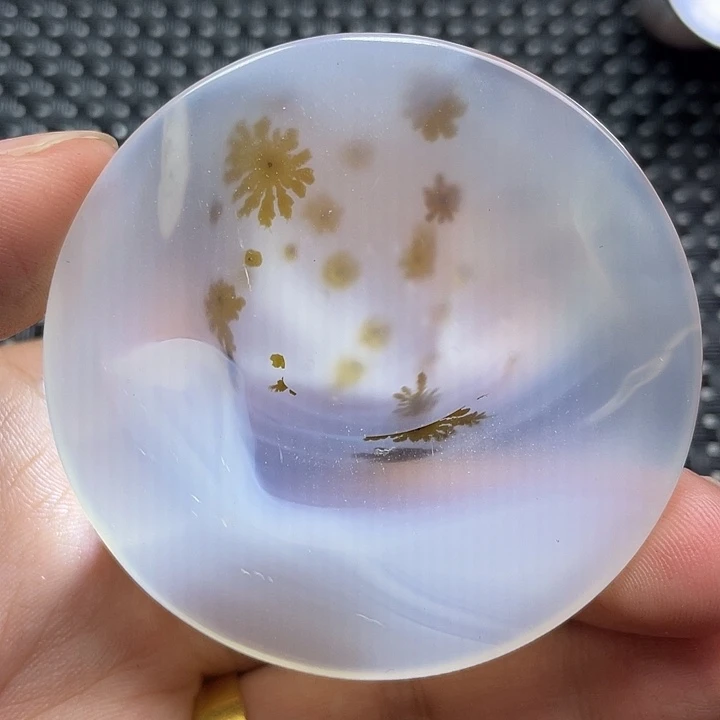 未镶嵌颈饰玛瑙/玉髓逆***薇
