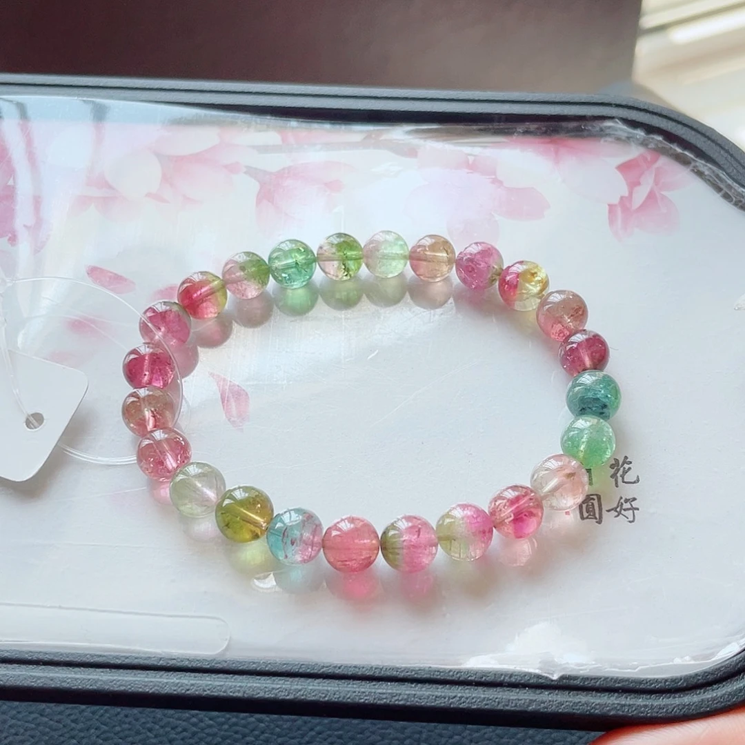 手链未镶嵌碧玺8.2mm左右