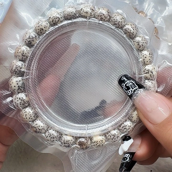 星月菩提手串394练手火烧云星月菩提98桶单圈