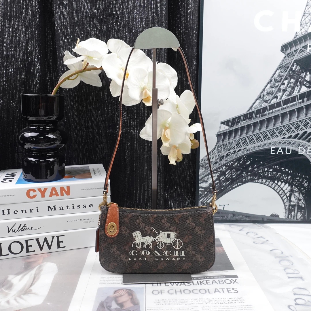 95新 COACH/蔻驰 单肩包/T10253005