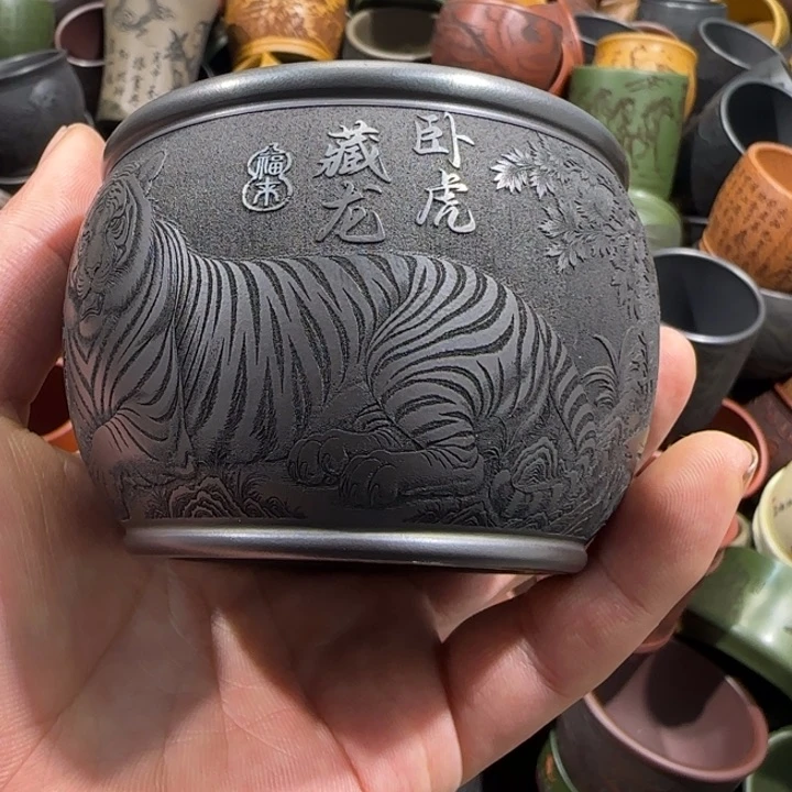 茶杯紫砂全手工制作工艺