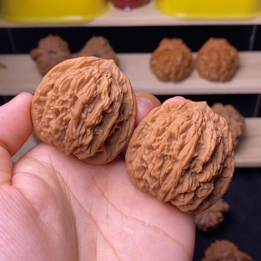 文玩核桃把件40.5麦虎