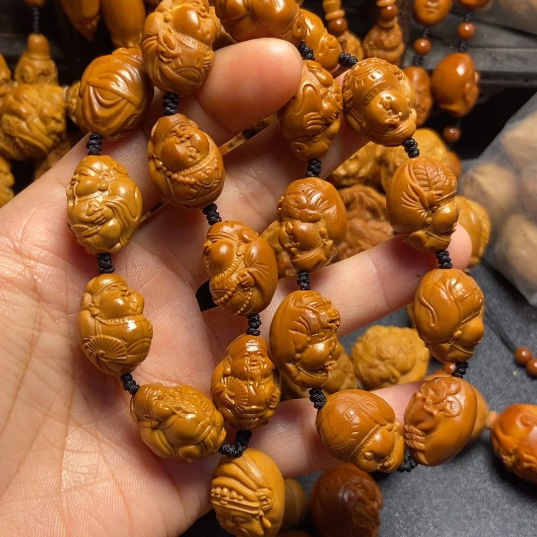 【闪购商品】手串/手链橄榄核财神手持