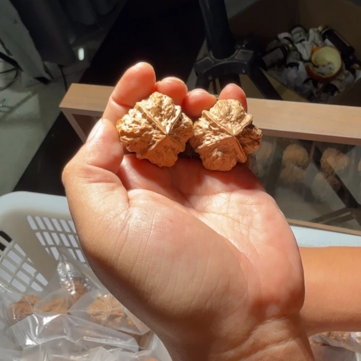 把件文玩核桃铁1号蛤蟆四棱