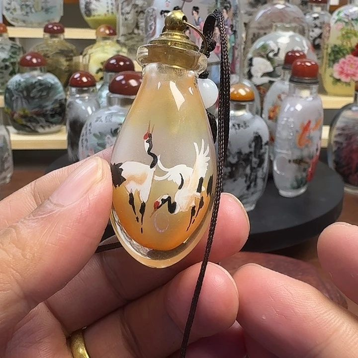 鼻烟壶内画工艺品包邮