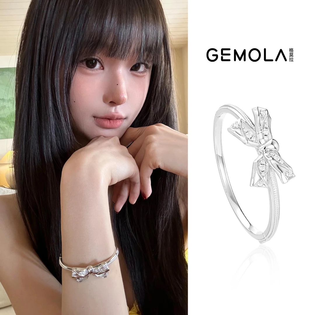 GEMOLA/格莫拉 叛逆千金风原创蝴蝶结手镯