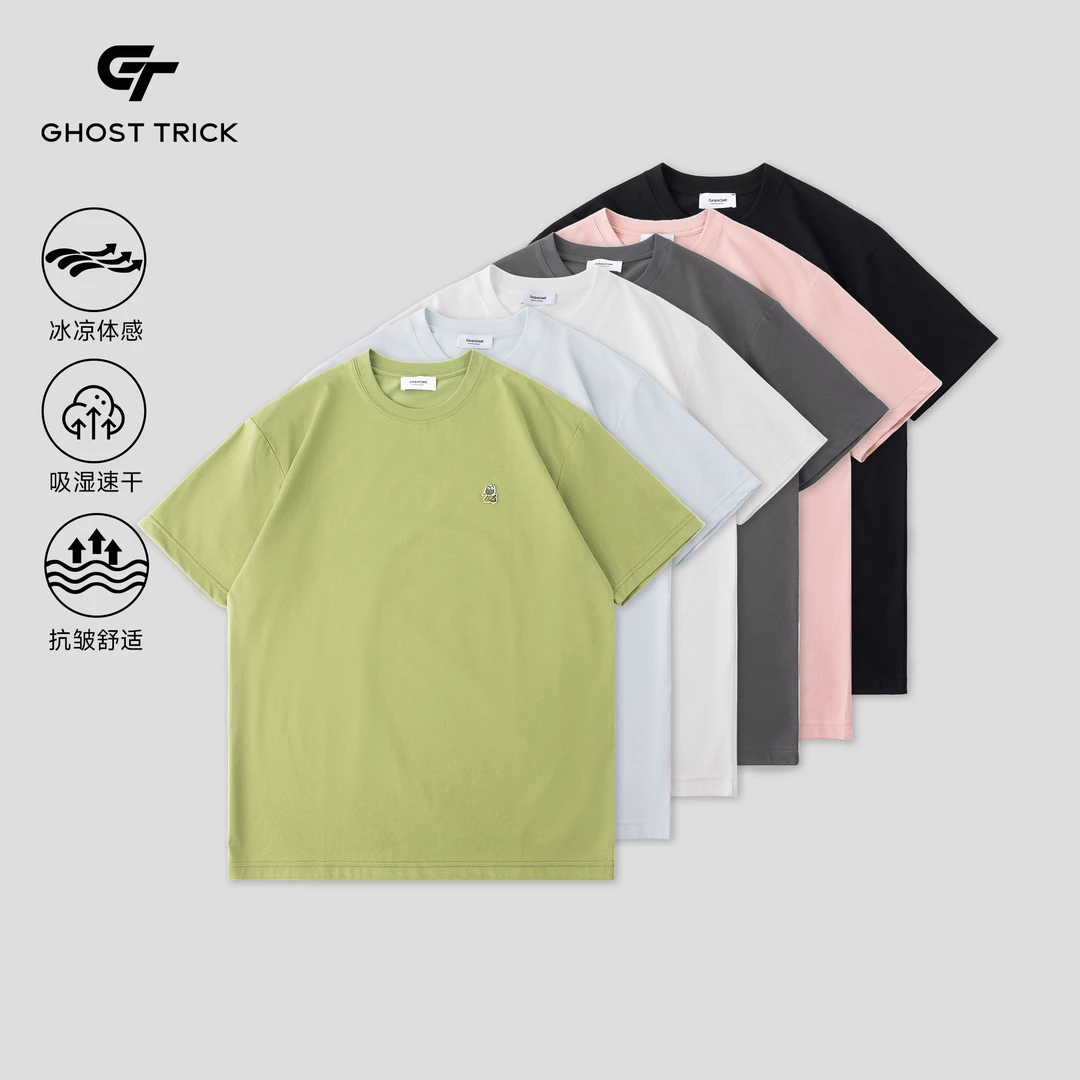 夏款卡通休闲百搭贴布绣T恤77227