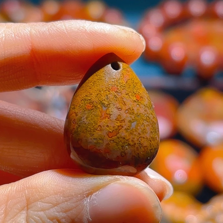 玛瑙/玉髓吊坠(不含链)未镶嵌