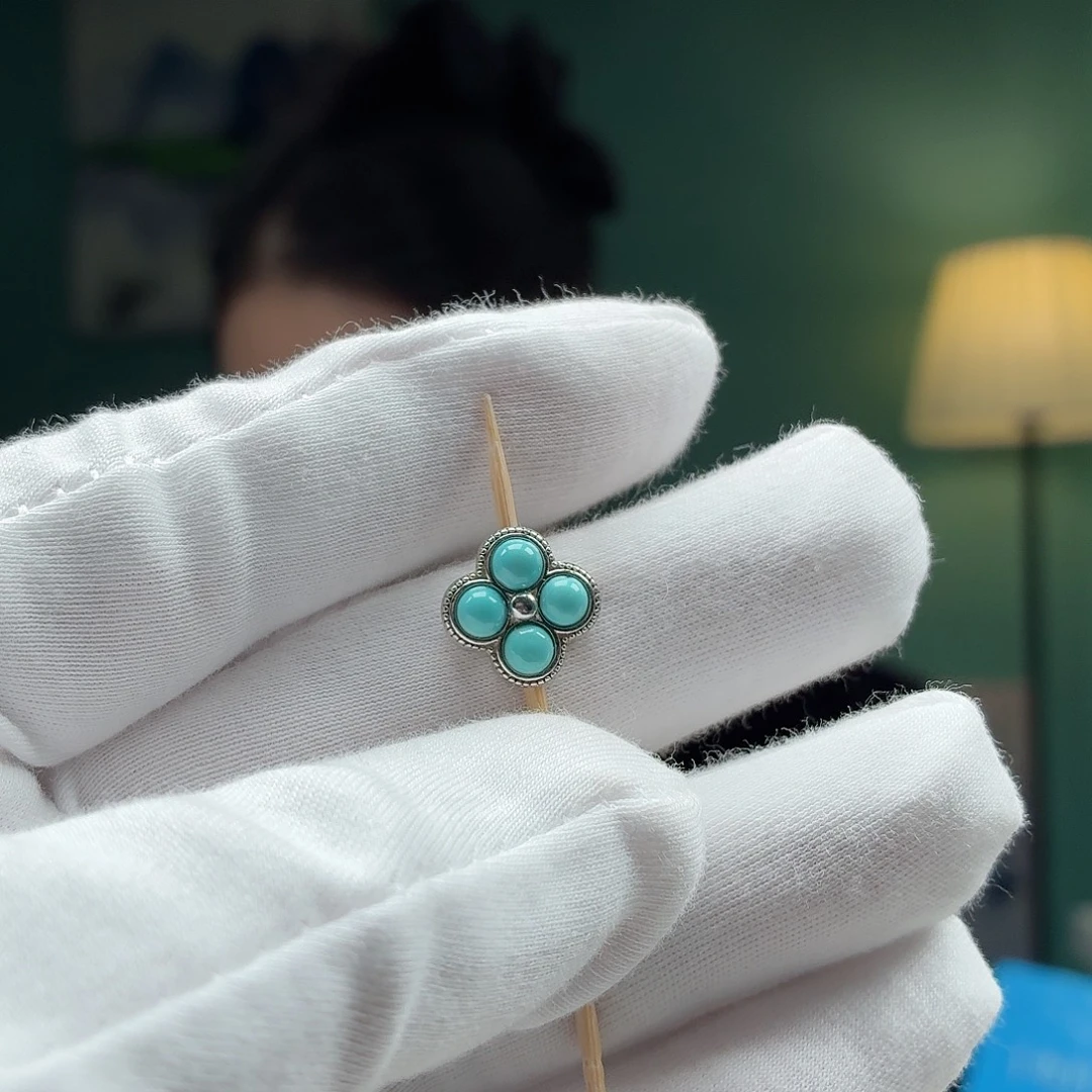 绿松石银S925镶嵌珠宝奇石