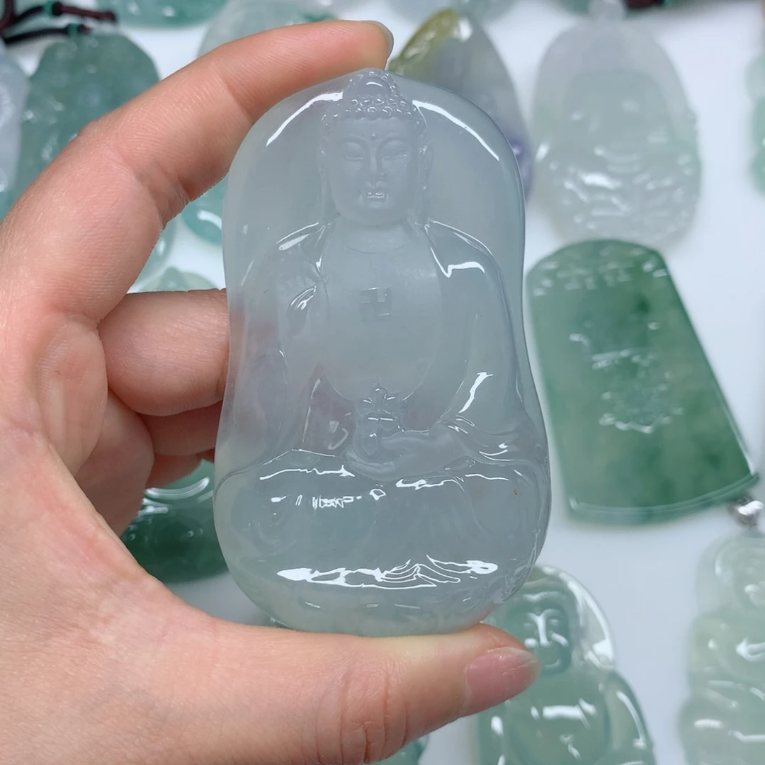 翡翠颈饰未镶嵌W*尾款