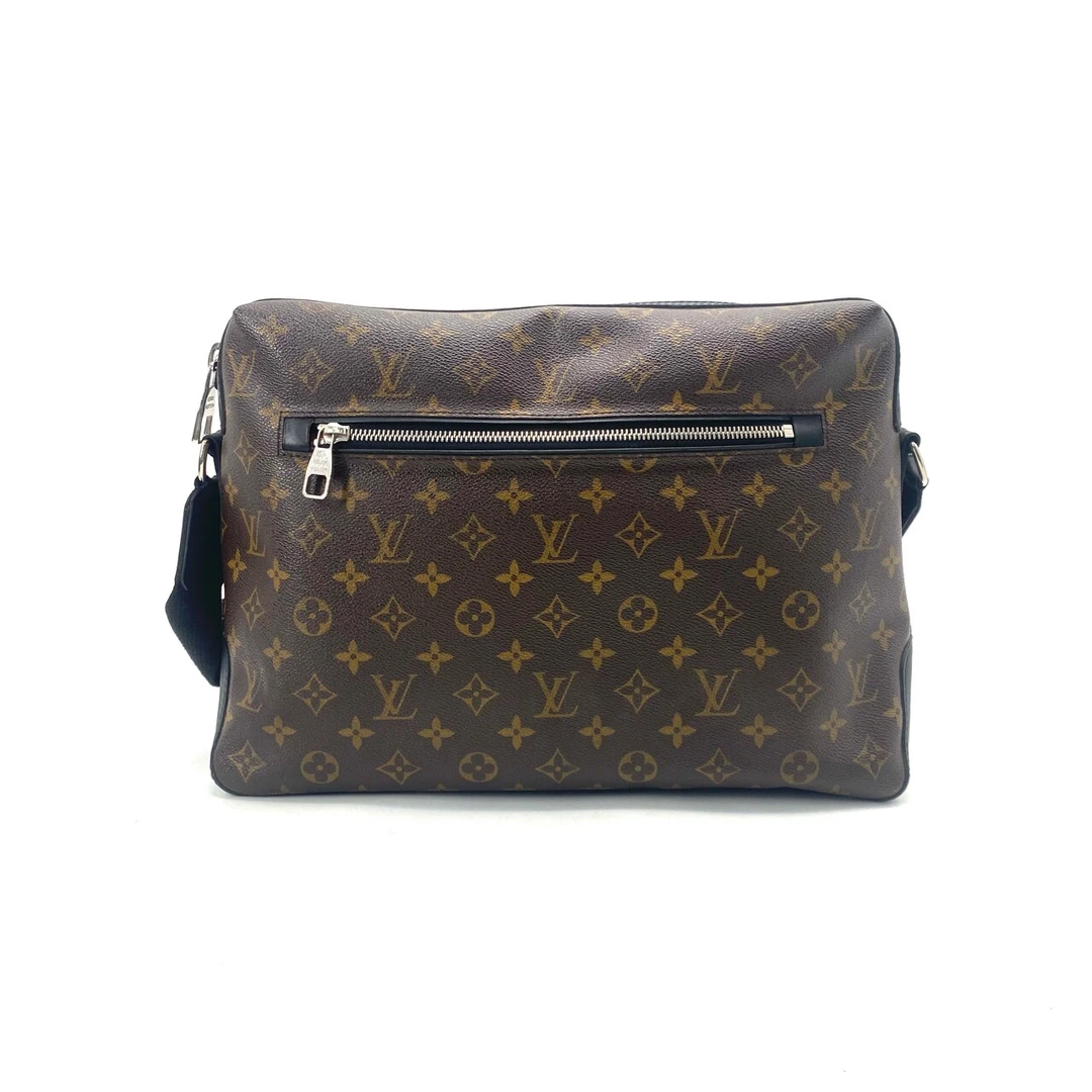 95新 LouisVuitton/路易威登 LV 老花斜挎记者包 尺寸36/25 经典