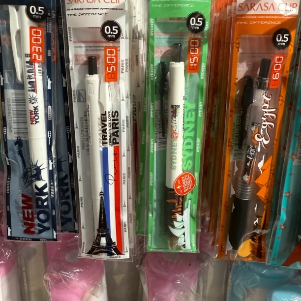 a5126 国际时差中性笔黑色0.5