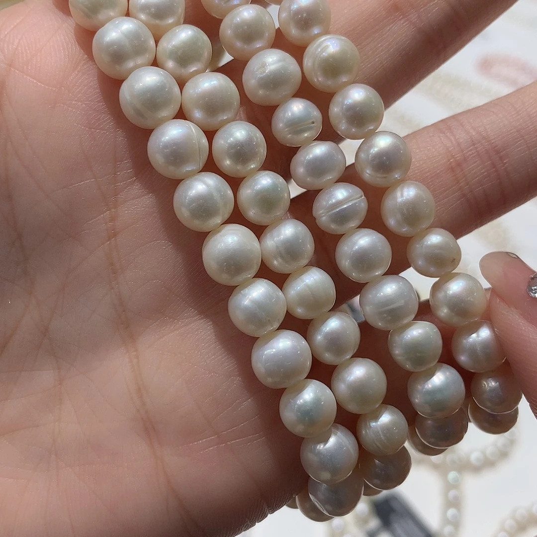 珍珠淡水珍珠未镶嵌7/8螺纹