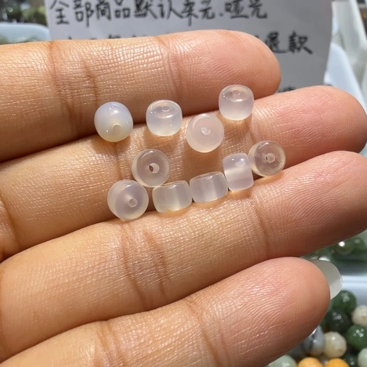未镶嵌和田玉珠宝半成品卡六