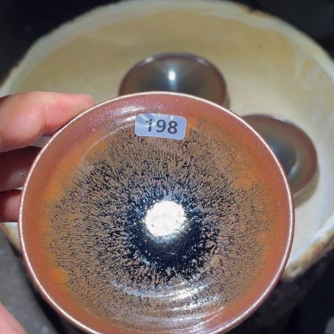 茶盏原矿原釉柴烧建盏