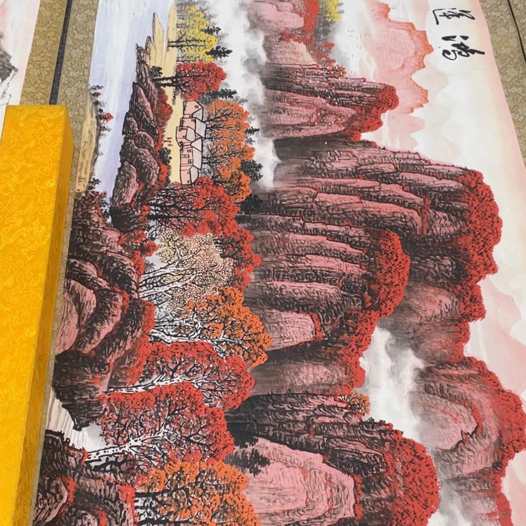 国画老师手笔手绘作品y