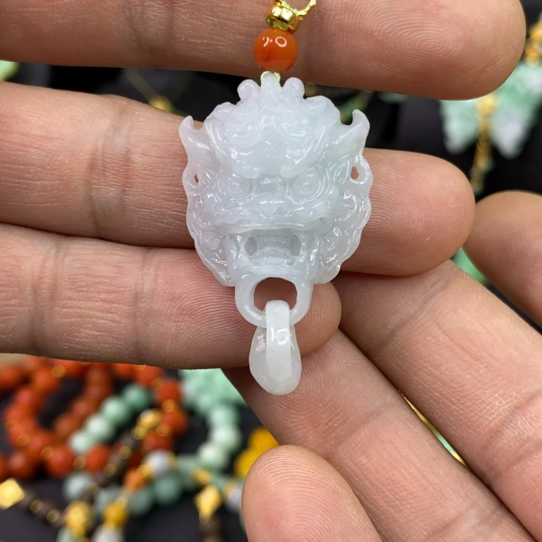 颈饰未镶嵌翡翠吊坠