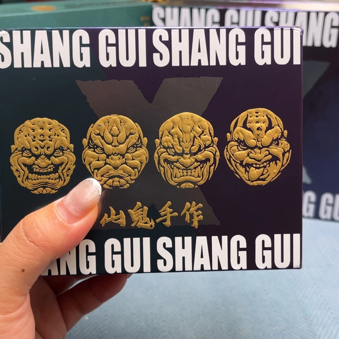 手串/手链橄榄核［山鬼手作］026纯手工橄榄核雕刻龙虎恶僧