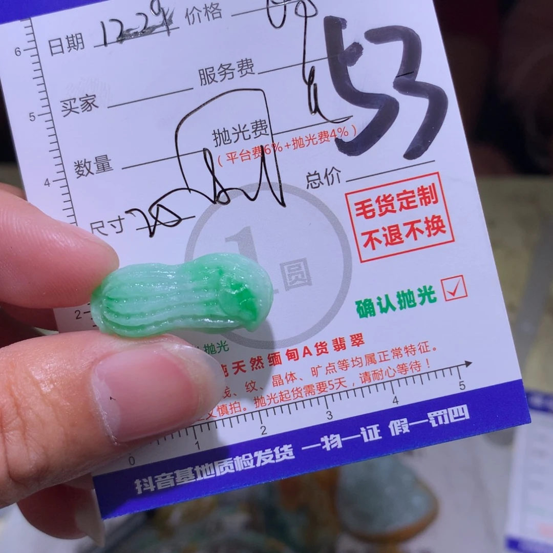 海***岸定制翡翠未镶嵌111