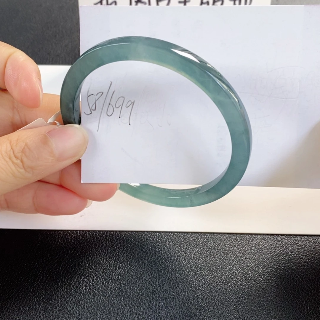 翡翠未镶嵌手镯天然翡翠