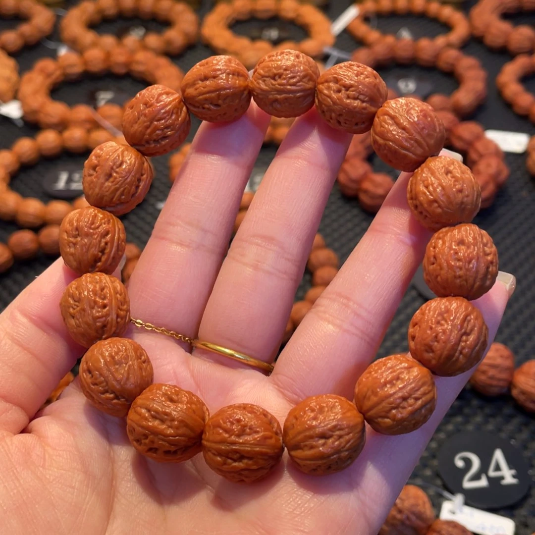 文玩核桃手串蚂蚁纹手串