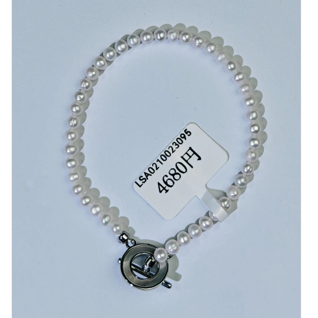天然淡水珍珠手链 la02