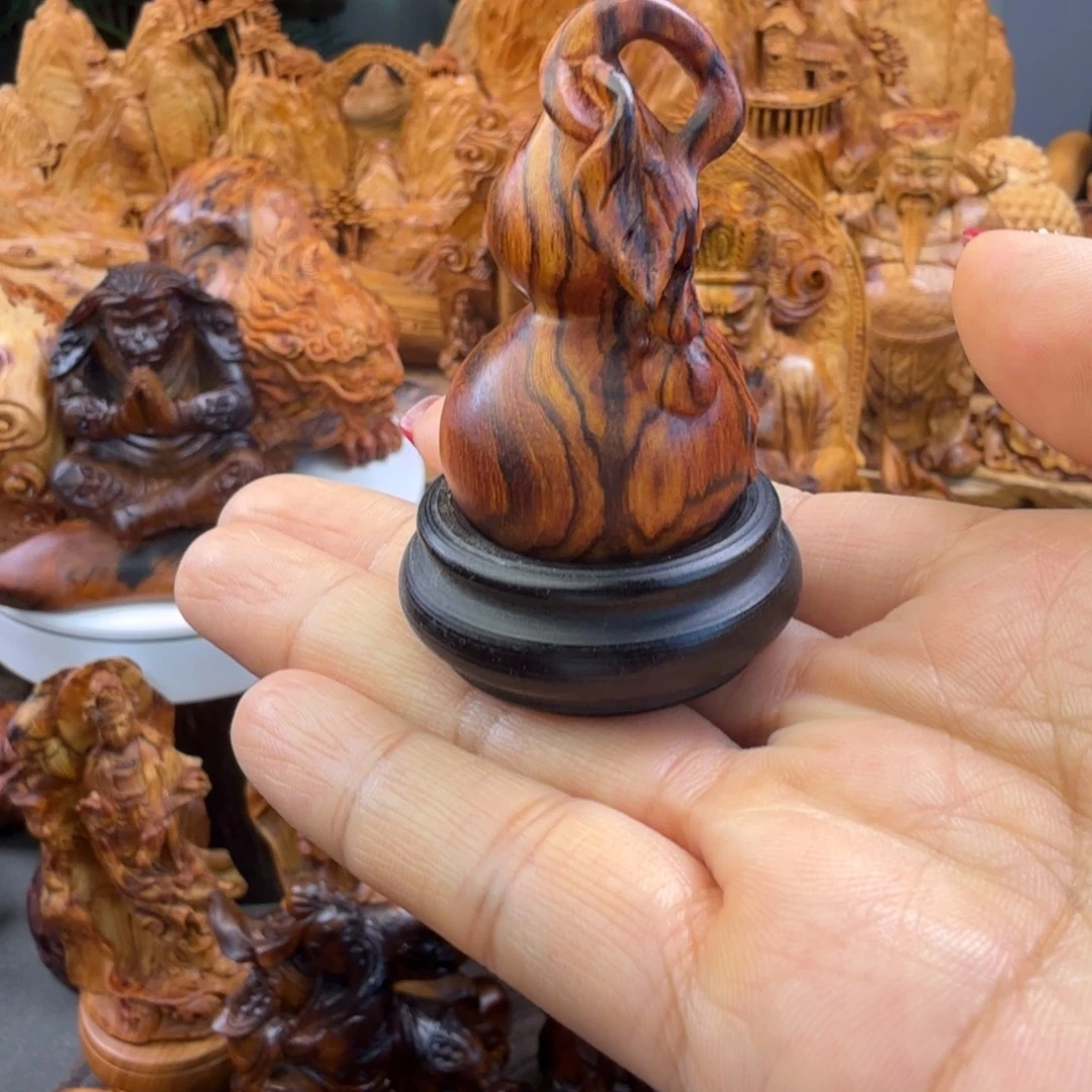 耶***子柏木精品纹理葫芦