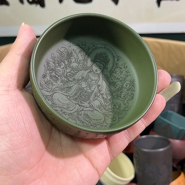茶杯紫砂全手工紫砂主人杯