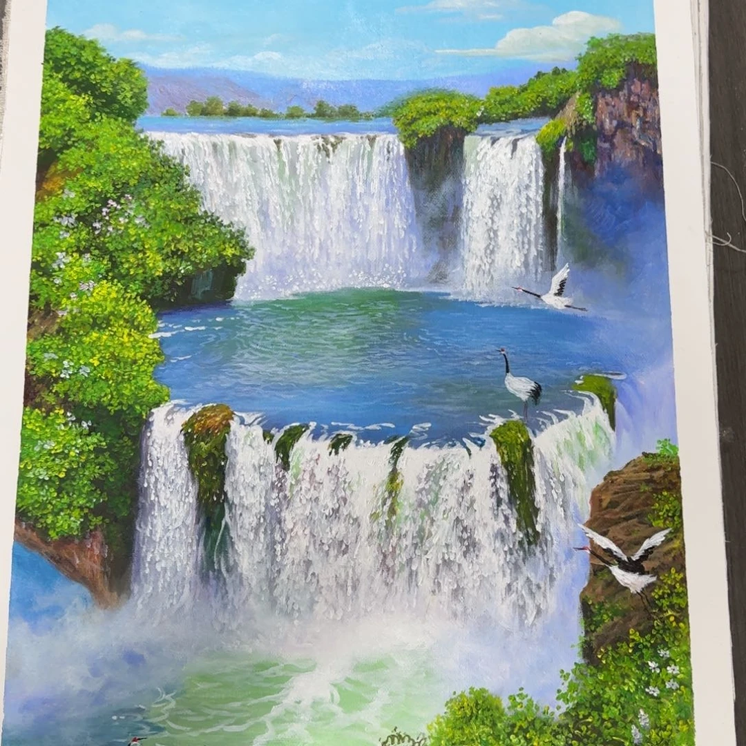 油画加油加油努力加油加油