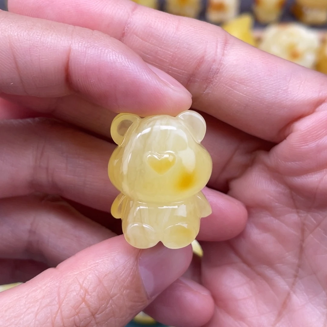 裸石琥珀未镶嵌蜜蜡